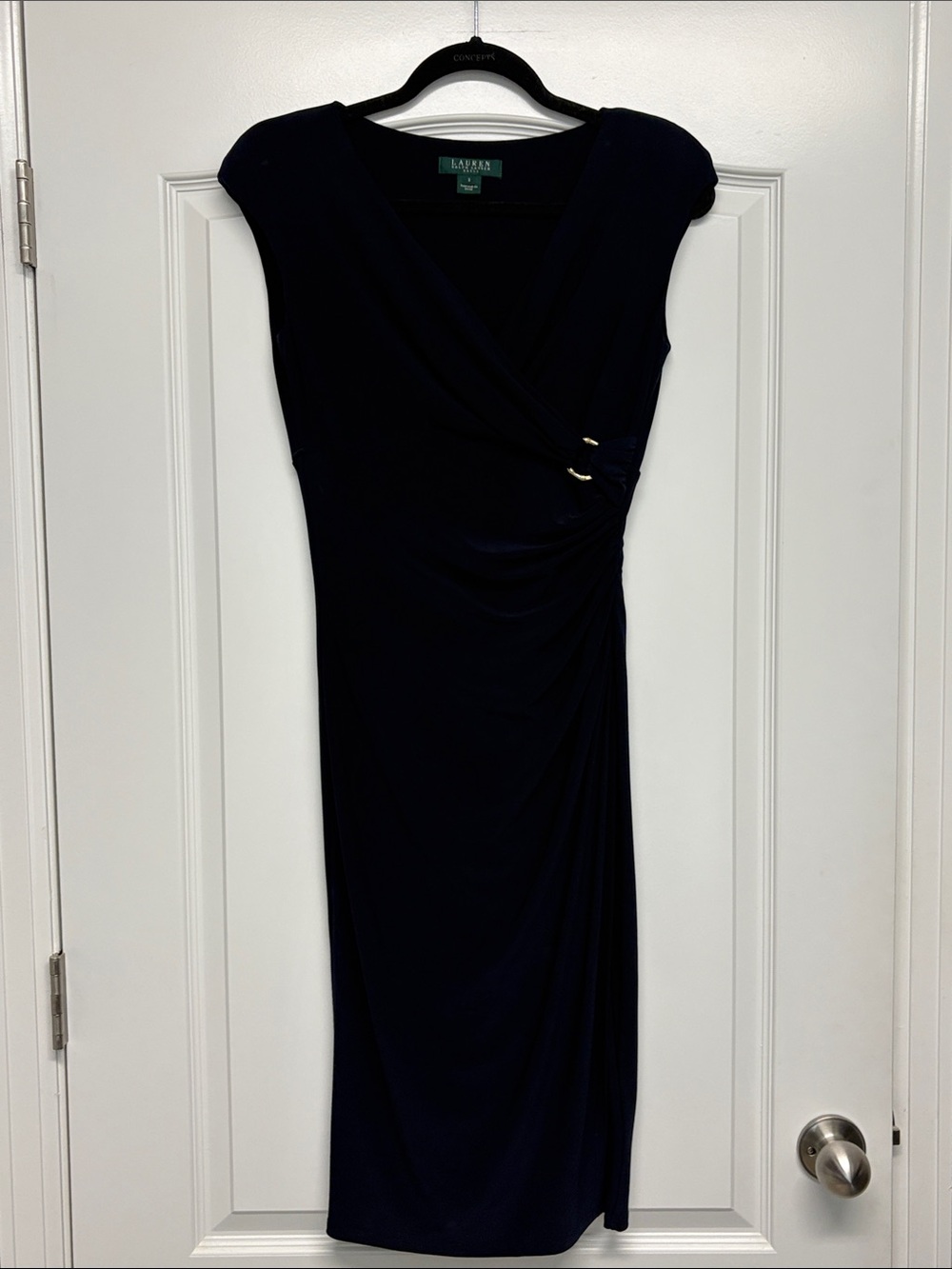 Ralph Lauren  Midi Dress  Navy